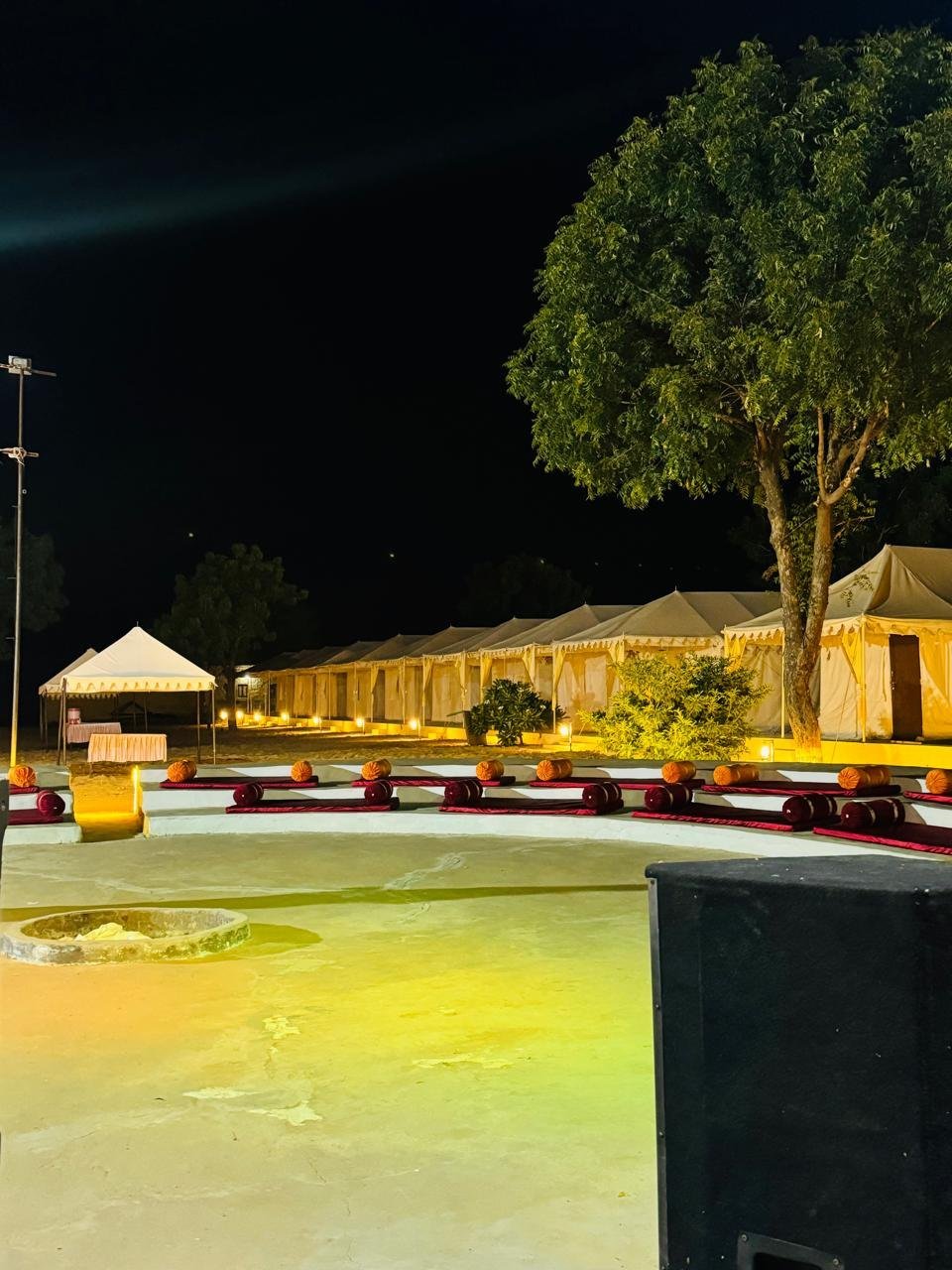 Night Lighting at Kabir Resort